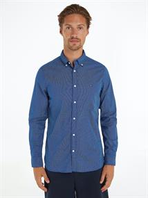 FLEX MINI PRINT SF SHIRT anchor blue - optic white