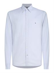 Tommy Hilfiger Herren Langarmhemd FLEX MINI PRINT SF SHIRT cloudy 