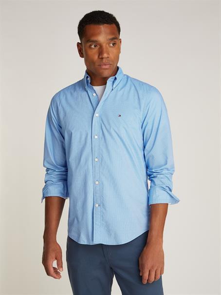 FLEX POPLIN FAKE SOLID RF SHIRT night sky prt