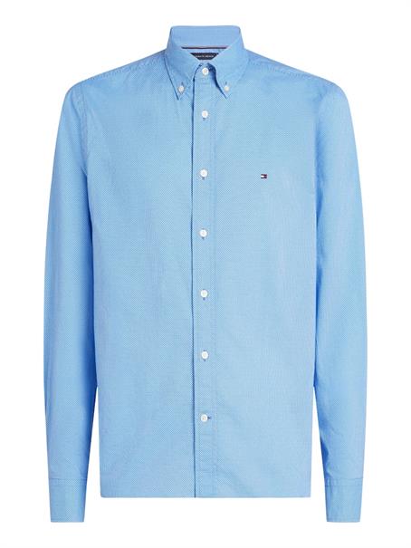 FLEX POPLIN FAKE SOLID RF SHIRT night sky prt