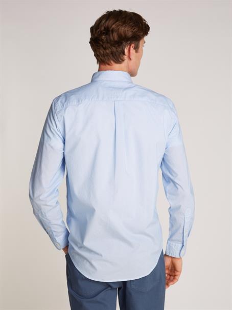 FLEX POPLIN FAKE SOLID RF SHIRT optic white prt