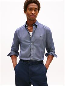 FLEX POPLIN MICRO RF PRINT SHIRT preppy navy - allover