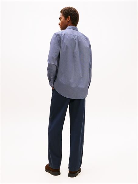 FLEX POPLIN MICRO RF PRINT SHIRT preppy navy - allover