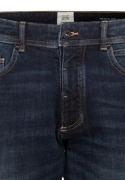 fleXXXactive© Regular Fit Jeans dark indigo