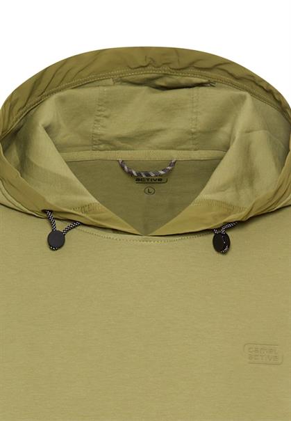 fleXXXactive® Hoodie mit verstellbarer Kapuze mosstone