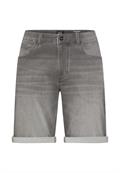 fleXXXactive® Jeans Shorts mit Reißverschluss stone grey