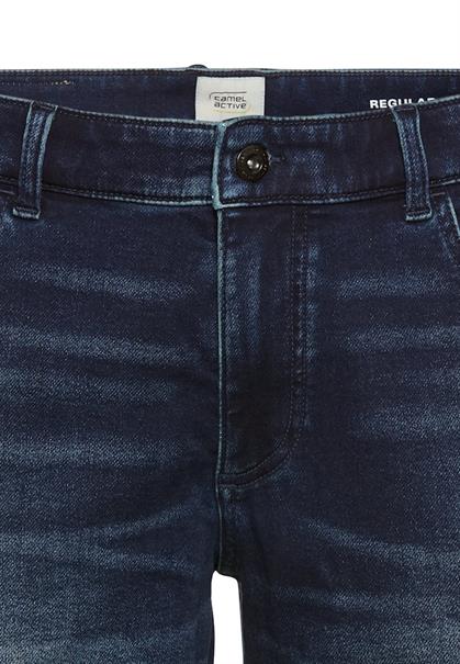 fleXXXactive® Jeansshorts im Regular Fit dark indigo
