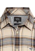 fleXXXactive® Langarmhemd aus leichtem Flanell oatmeal
