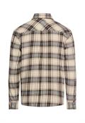 fleXXXactive® Langarmhemd aus leichtem Flanell oatmeal