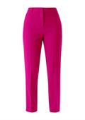 Fließende Cigarette-Pants mit Bügelfalten pink