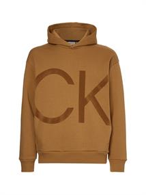 FLOCK LOGO COMFORT HOODIE caramel