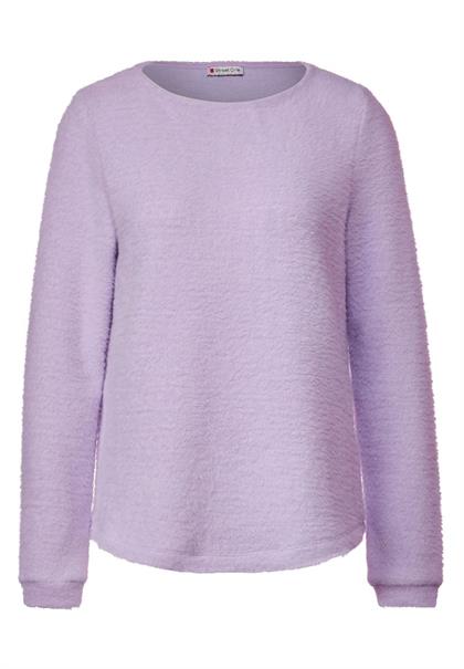 Fluffiges Shirt soft pure lilac