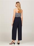 FLUID TWILL WIDE LEG CROP desert sky