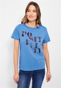 Fotoprint T-Shirt marina blue