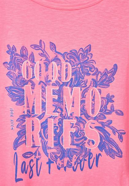Fotoprint T-Shirt soft pink