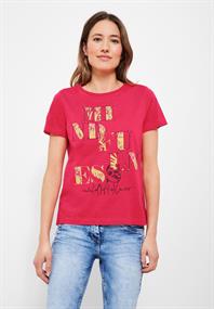 Fotoprint T-Shirt strawberry red