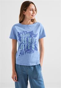 Fotoprint T-Shirt tranquil blue