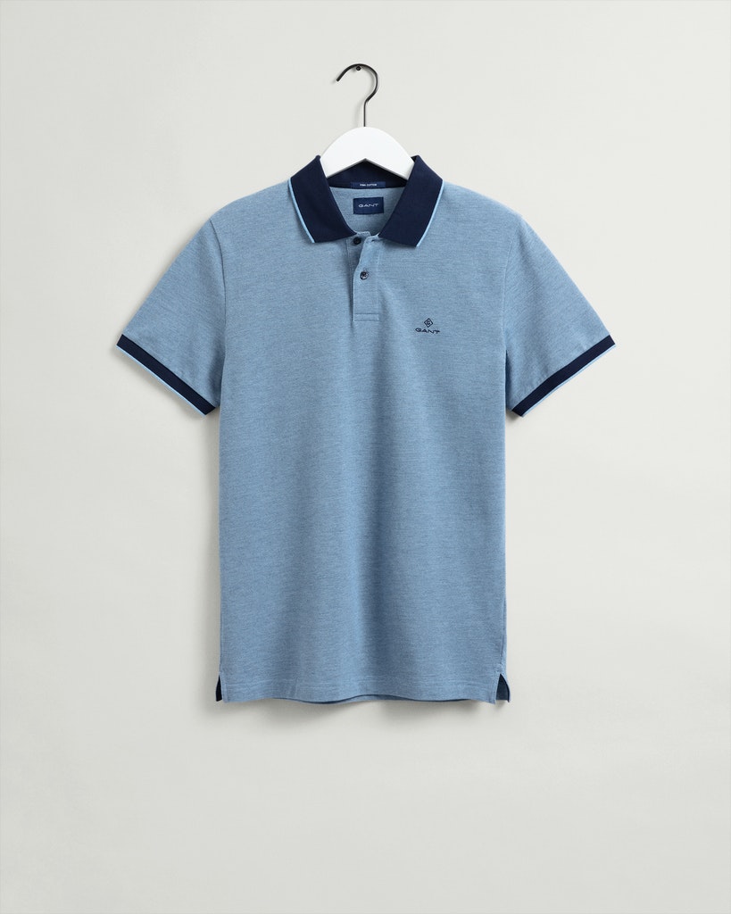 Gant Herren Shirt 2012012 Silver Lake Blue - in pink