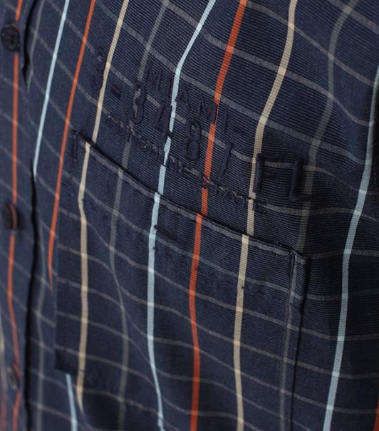 Freizeithemd Kurzarm anthrazit