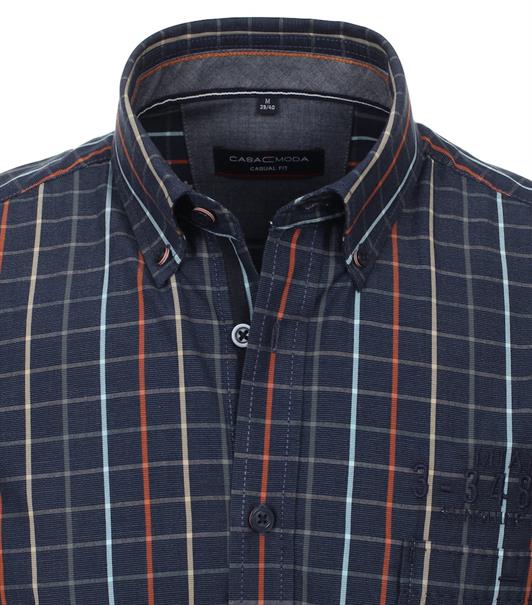 Freizeithemd Kurzarm anthrazit