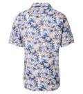 Freizeithemd Kurzarm blau