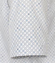 Freizeithemd Kurzarm blau