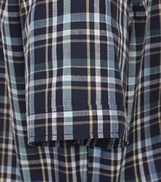 Freizeithemd Kurzarm blau