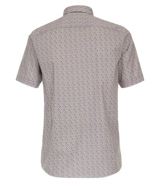 Freizeithemd Kurzarm blau