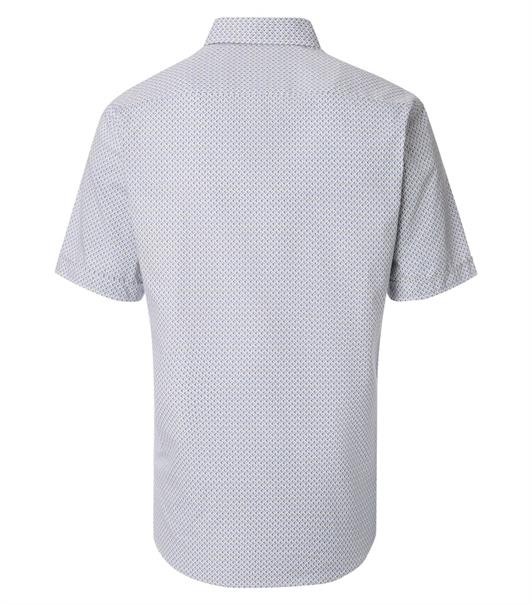 Freizeithemd Kurzarm blau