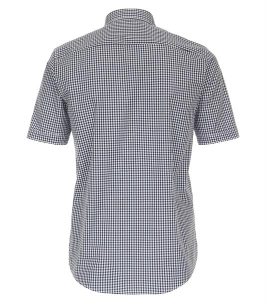 Freizeithemd Kurzarm blau