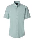 Freizeithemd Kurzarm grün