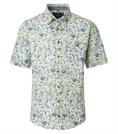 Freizeithemd Kurzarm grün