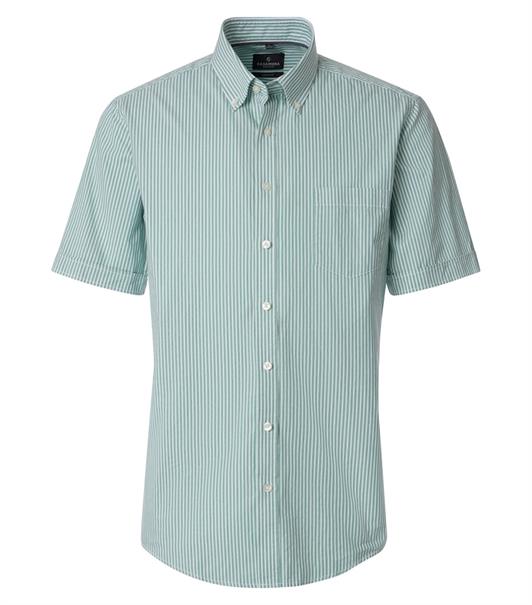 Freizeithemd Kurzarm grün