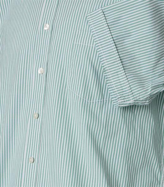 Freizeithemd Kurzarm grün