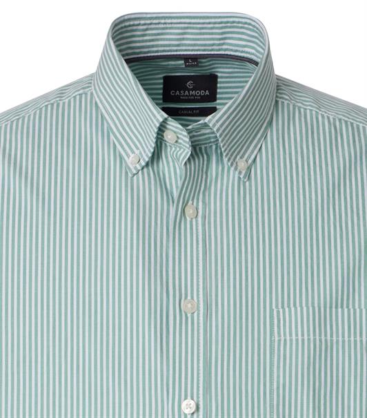 Freizeithemd Kurzarm grün