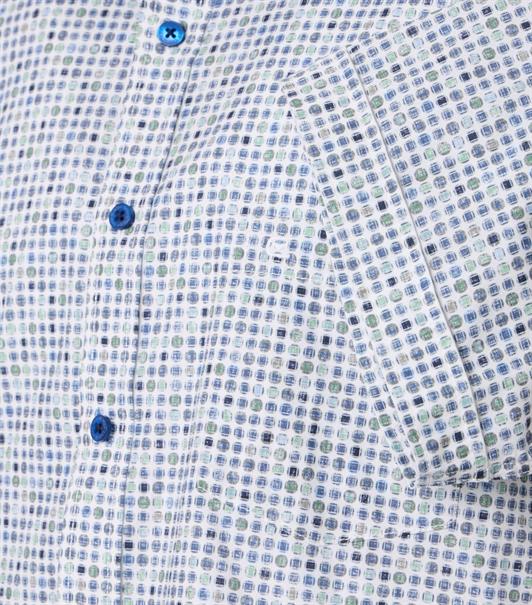 Freizeithemd Kurzarm grün