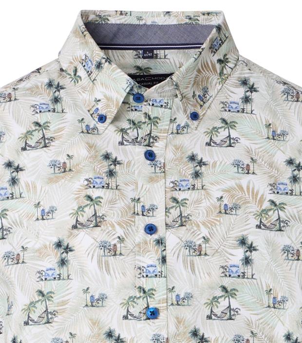 freizeithemd-kurzarm-grün