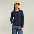 Front seam r t l\s wmn osaka blue