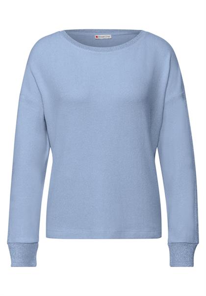 frosted blue mel.