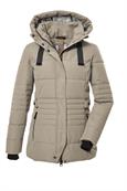 Funktionsjacke in Daunenoptik 00161-hellbeige1