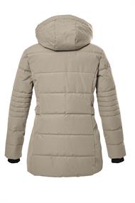 Funktionsjacke in Daunenoptik 00161-hellbeige1