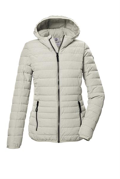 Funktionsjacke in Daunenoptik 00217 stein