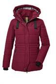 Funktionsjacke in Daunenoptik 00405- tiefrot