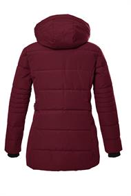 Funktionsjacke in Daunenoptik 00405- tiefrot