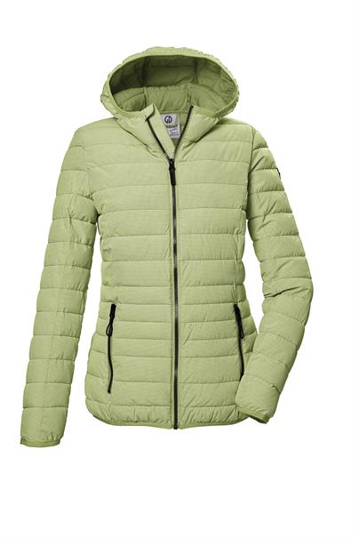 Funktionsjacke in Daunenoptik 00766 grün