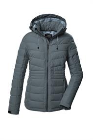 Funktionsjacke in Daunenoptik 00824 blaugrau