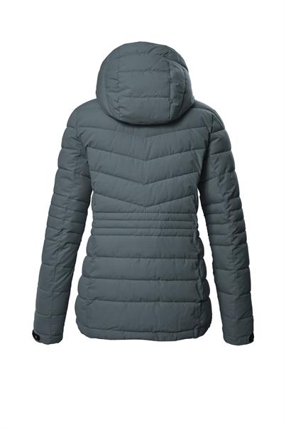 Funktionsjacke in Daunenoptik 00824 blaugrau
