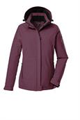 Funktionsjacke mit abzippbarer Kapuze 00458 hellpflaume