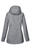 Funktionsjacke mit Kapuze 00502 blaugrau