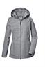 Funktionsjacke mit Kapuze 00502 blaugrau